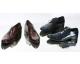 Chaussures en cuir et les mots